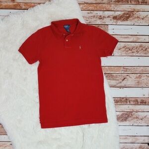 Boys Red Ralph Lauren Polo Shirt